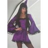 DEGUISEMENT SORCIERE VIOLETTE TAILLE 40/42 DEGUISEMENT SORCIERE VIOLETTE TAILLE 40/42