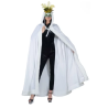 DEGUISEMENT LONGUE CAPE VELOURS VENITIENNE BLANCHE TAILLE UNIQUE 