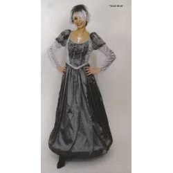 DEGUISEMENT ROBE GRISE AVELINA TAILLE 36/38