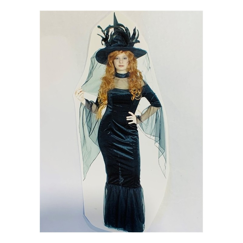 DEGUISEMENT ROBE NOIRE JUNIPER TAILLE 44/46 DEGUISEMENT ROBE NOIRE JUNIPER TAILLE 44/46