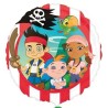 BALLON METALLIQUE ROND JAKE ET LES PIRATES 43 CM BALLON METALLIQUE ROND JAKE ET LES PIRATES 43 CM