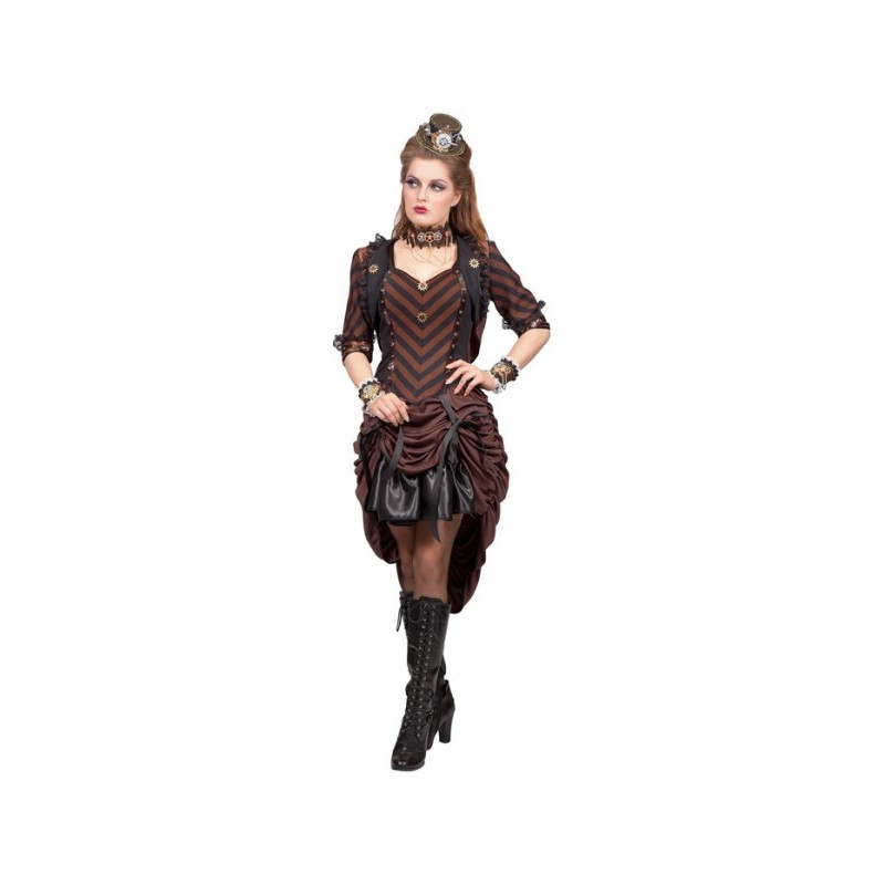 DEGUISEMENT ROBE STEAMPUNK TAILLE 36