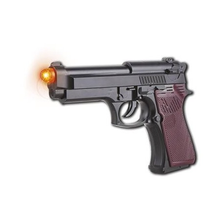 PISTOLET DE POLICIER NOIR ET GRIS