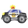 BALLON METALLIQUE VOITURE DE POLICE 45 X 60 CM