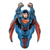 BALLON METALLIQUE PERSONNAGE SUPERMAN 58 X 86 CM