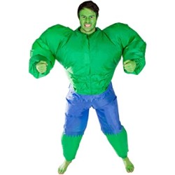 DEGUISEMENT HULK VERT GONFLABLE 