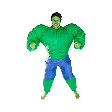 DEGUISEMENT HULK VERT GONFLABLE 