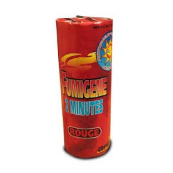 POT FUMIGENE 2 MINUTES ROUGE