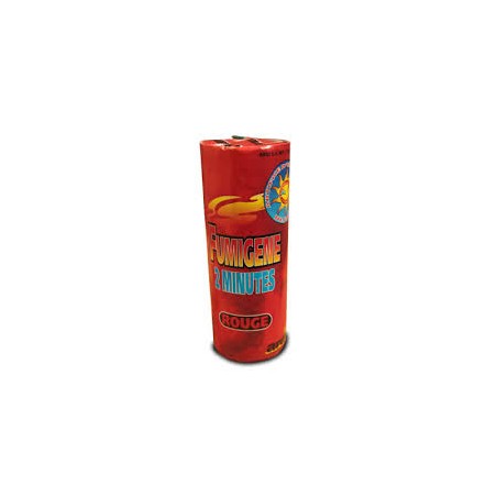 POT FUMIGENE 2 MINUTES ROUGE