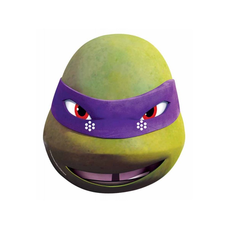 MASQUE CARTON DONATELLO TORTUE NINJA MASQUE VIOLET