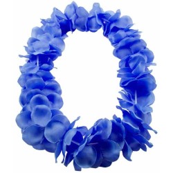 COLLIER HAWAI NEON BLEU