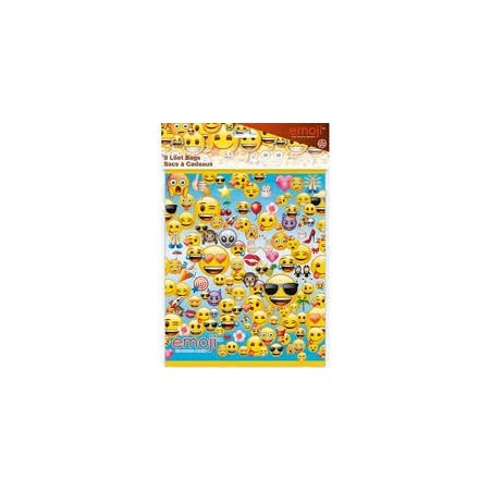 SAC A BONBONS EMOJI SMILEY PAR 8