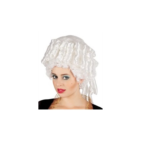 PERRUQUE MARIE ANTOINETTE  BLANCHE