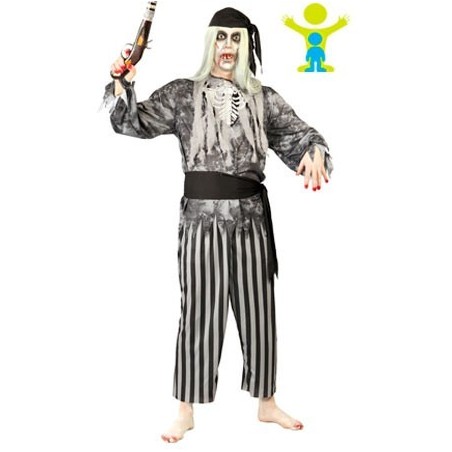 DEGUISEMENT PIRATE ZOMBI TAILLE UNIQUE