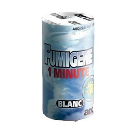 POT FUMIGENE 1 MINUTE BLANC