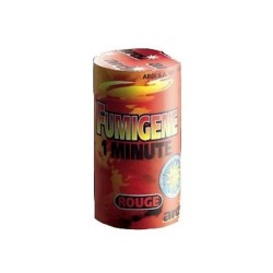 POT FUMIGENE 1 MINUTE ROUGE