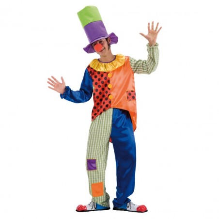 DEGUISEMENT CLOWN RIDOLINO TAILLE L