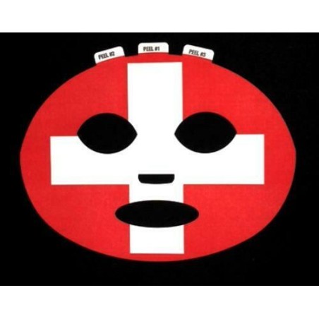 STICKER DE FACE DRAPEAU SUISSE