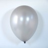 50 BALLONS LATEX 26 CM BALLOONIA ARGENT
