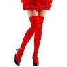 BAS COCCINELLE ROUGE POIS NOIR TAILLE XL