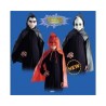 CAPE VINYLE + MASQUE HALLOWEEN 3 MODELES ASSORTIS