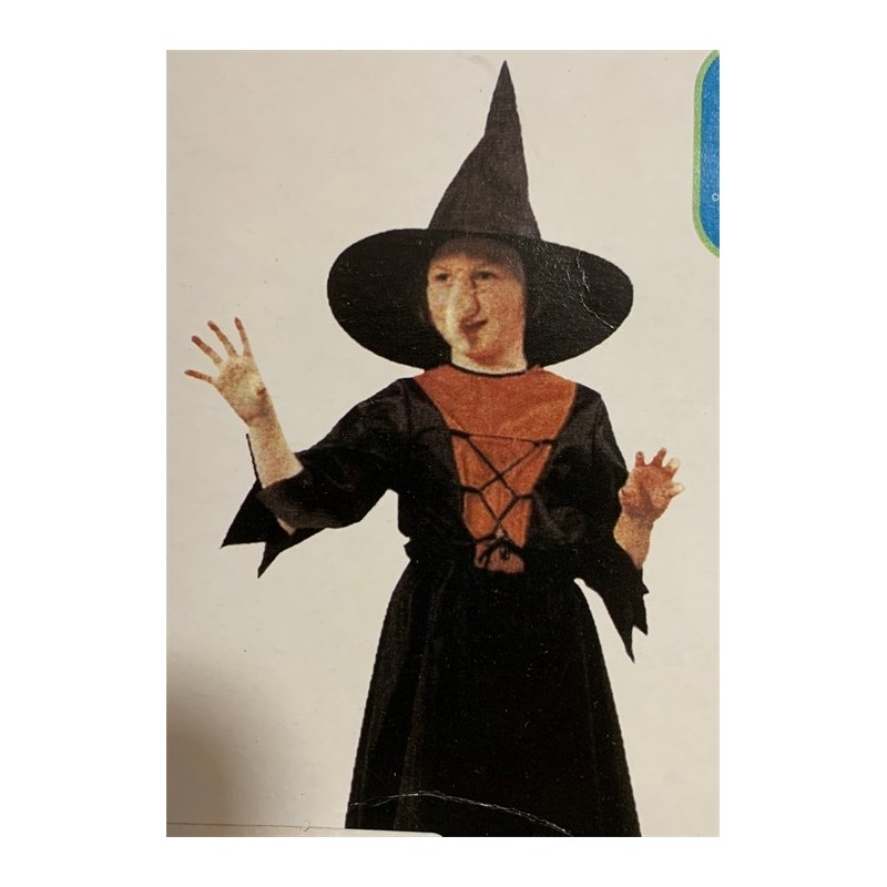 DEGUISEMENT SORCIERE BASIC TAILLE 7-9 ANS DEGUISEMENT SORCIERE BASIC TAILLE 7-9 ANS