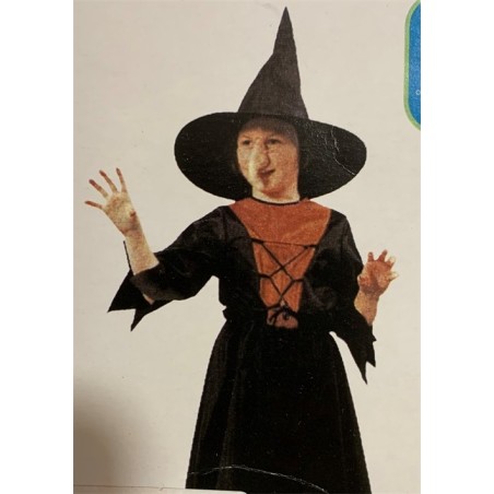 DEGUISEMENT SORCIERE BASIC TAILLE 7-9 ANS