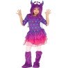 DEGUISEMENT FURRY MONSTER VIOLETTE TAILLE 10/12 ANS