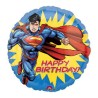 BALLON METALLIQUE SUPERMAN HAPPY BIRTHDAY 43 CM