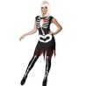 DEGUISEMENT ROBE SQUELETTE TAILLE S