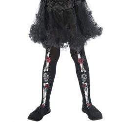 COLLANT ENFANT DAY OF THE DEAD TAILLE 4-9 ANS