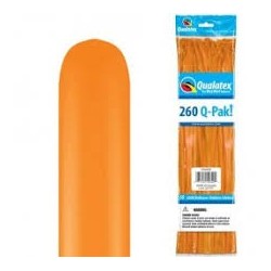 50 BALLONS A MODELER  260 Q-PACK ORANGE