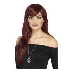 COLLIER AVEC MEDAILLON A PENTAGRAMME OCCULTE