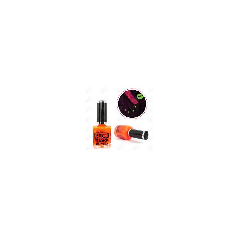 VERNIS A ONGLE PAINTGLOW GLOW IN THE DARK ORANGE FLUO 10 ML