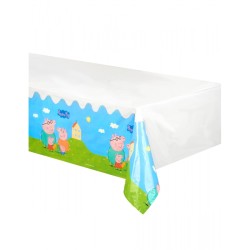 NAPPE PLASTIFIEE PEPPA PIG 138 X 183 CM