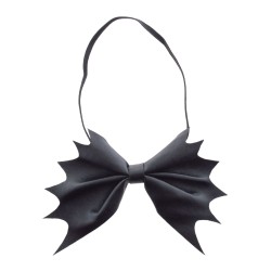 NOEUD PAPILLON NOIR CHAUVE SOURIS