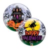 BALLON BUBBLES HAPPY HALLOWEEN SORCIERE 56 CM