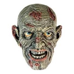 TETE ZOMBIE RESINE 12 X 9,5 X 10 CM