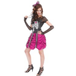 DEGUISEMENT PUNK BEAUTY TAILLE XS