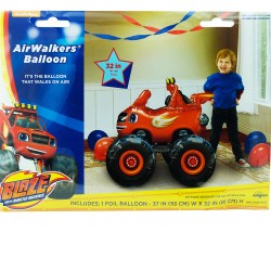 BALLON METALLIQUE MARCHEUR AIRWALKER BLAZE 93 X 81 CM