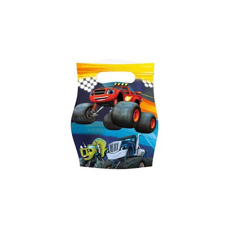 8 SACHETS CADEAUX BLAZE AND THE MONSTER MACHINE