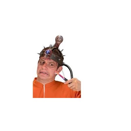 CASQUE MOUSSE EVA ELECTROCHOC AVEC AMPOULE SON ET LUMIERE