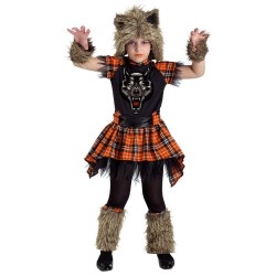 DEGUISEMENT LOUVE ROBE WEREWOLF TAILLE 10 ANS