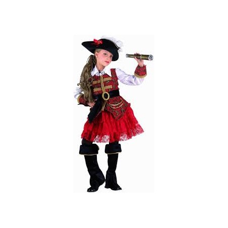 DEGUISEMENT PIRATE AUX TRESORS ROBE TAILLE 12 ANS