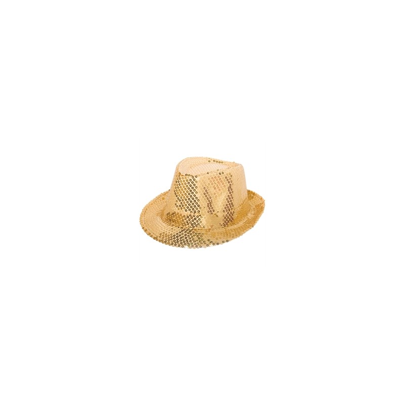 CHAPEAU BORSALINO SEQUIN OR