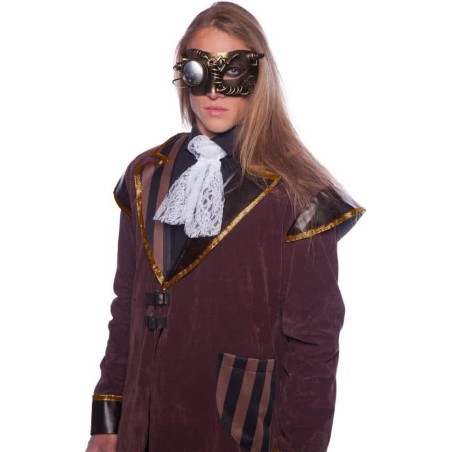 MASQUE MORDORE AVEC OEIL MIROIR STEAMPUNK