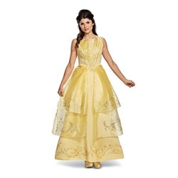 DEGUISEMENT ROBE DE LA BELLE DISNEY FILM TAILLE L