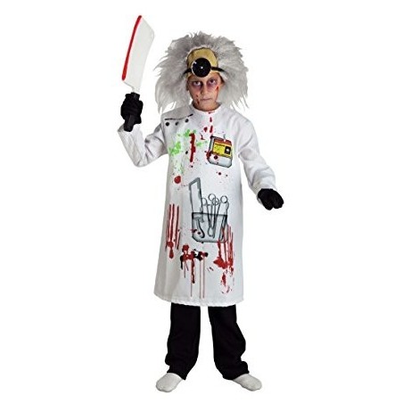 DEGUISEMENT SCIENTIFIQUE FOU TAILLE 14 ANS