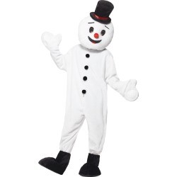 DEGUISEMENT MASCOTTE BONHOMME DE NEIGE