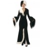DEGUISEMENT CRUELLA ROBE VELOUR NOIRE TAILLE 38/40 DEGUISEMENT CRUELLA ROBE VELOUR NOIRE TAILLE 38/40
